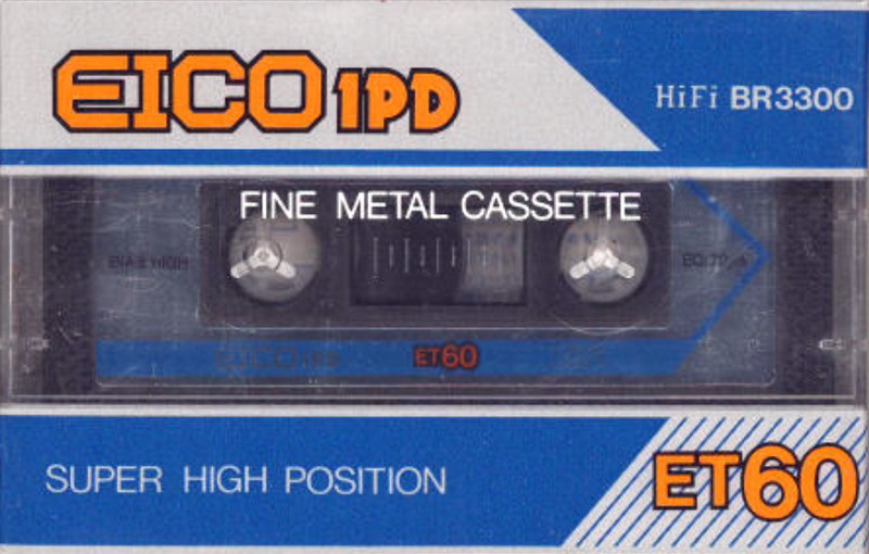 Compact Cassette:  Eico 1PD - ET 60