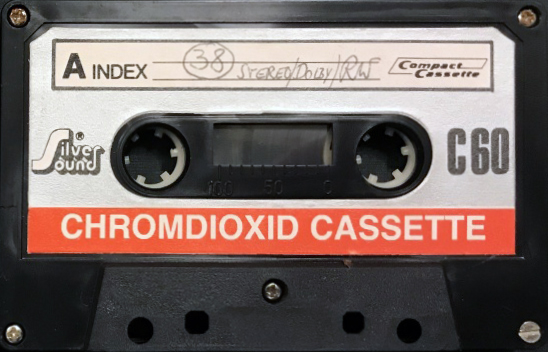 Compact Cassette Silver Sound 60 "Red" Type II Chrome 1978 Europe