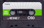 Compact Cassette Acme MS 400 60 Type I Normal 1984 Worldwide
