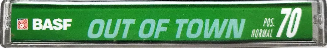 Compact Cassette BASF 70 "Out of Town GREEN" Type I Normal Germany
