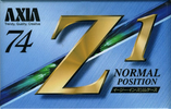 Compact Cassette AXIA Z1 74 "Z1A 74" Type I Normal 1995 Japan