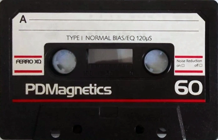 Compact Cassette PDM / PDMagnetics Ferro XQ 60 Type I Normal 1982 Europe