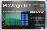 Compact Cassette PDM / PDMagnetics Ferro XQ 60 Type I Normal 1982 Europe