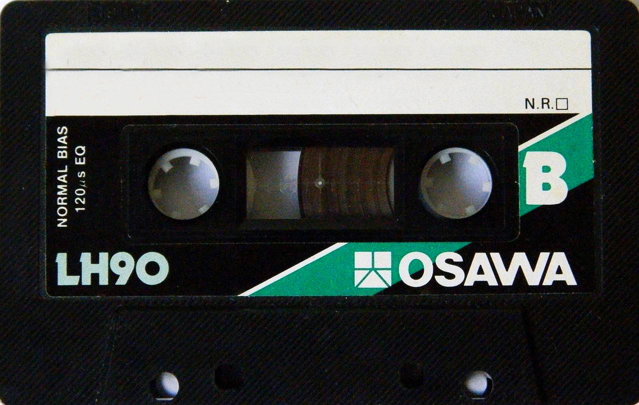 Compact Cassette Osawa LH 90 Type I Normal 1983 Japan
