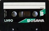 Compact Cassette Osawa LH 90 Type I Normal 1983 Japan