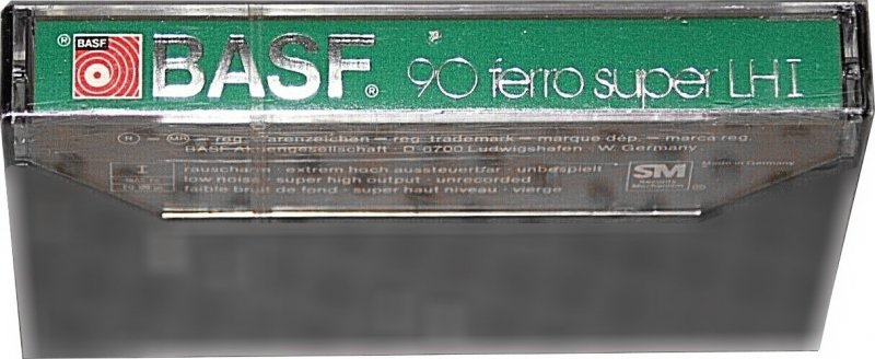 Compact Cassette BASF Ferro Super LH I 90 Type I Normal 1980 Europe