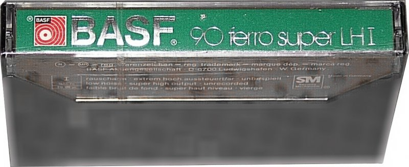 Compact Cassette: BASF  - Ferro Super LH I 90