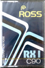 Compact Cassette Ross RX 1 90 Type I Normal Europe