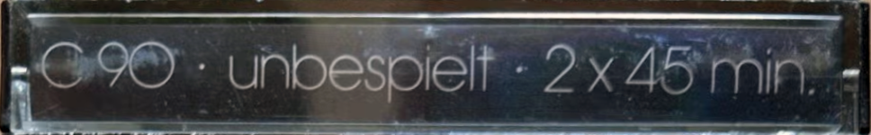 Compact Cassette Record 90 Type I Normal Germany