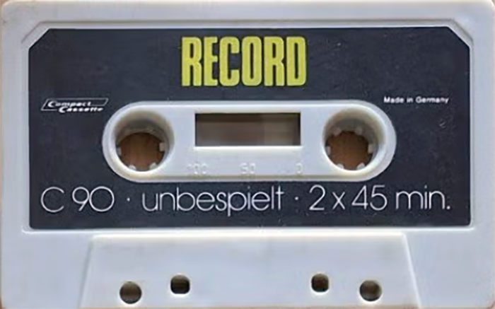 Compact Cassette Record 90 Type I Normal Germany