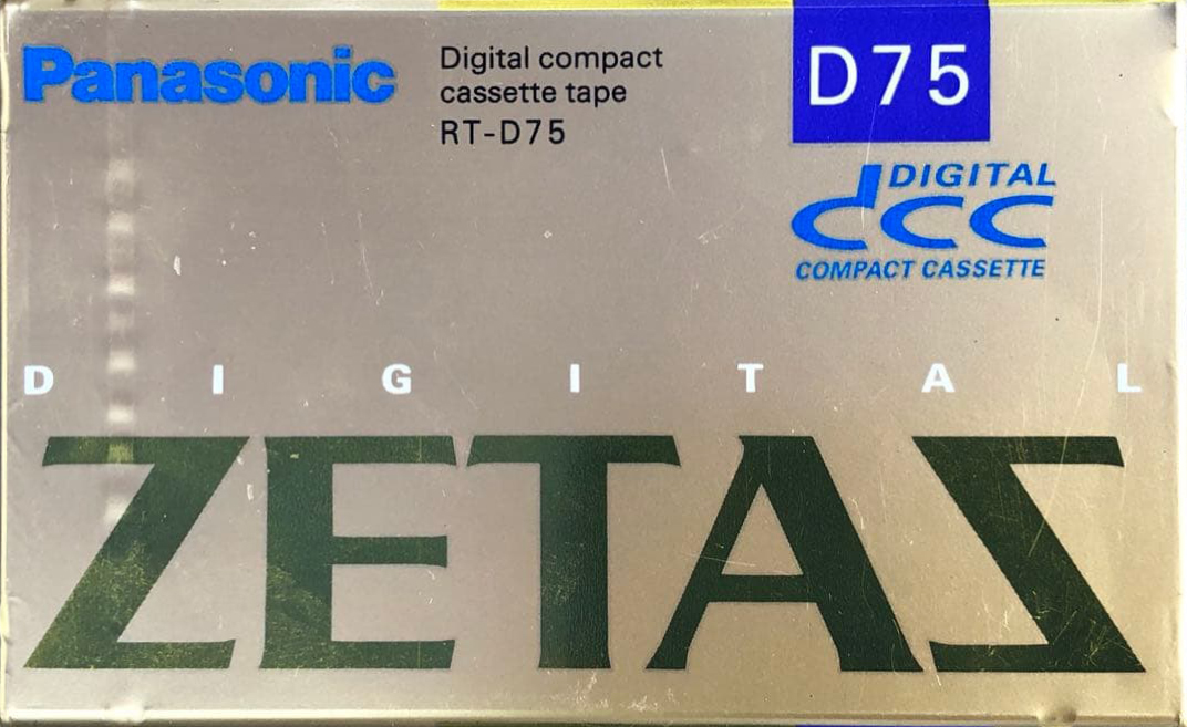 DCC Panasonic 75 "RT-D75 ZETAZ" Type I Normal 1992 Japan