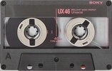 Compact Cassette Sony UX 46 Type II Chrome 1988 Japan