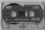 Compact Cassette Pego Magnetic 90 Type II Chrome 2001 Slovenia