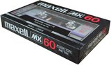 Compact Cassette Maxell MX 60 Type IV Metal 1985 USA