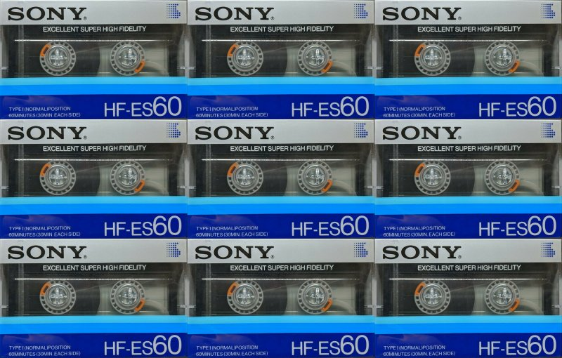 Compact Cassette: Sony  - HF-ES 60