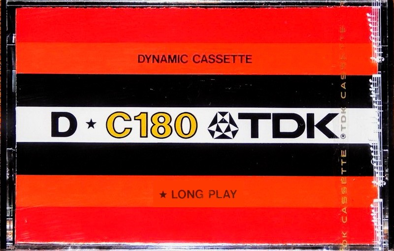 Compact Cassette TDK D 180 Type I Normal 1972 Japan