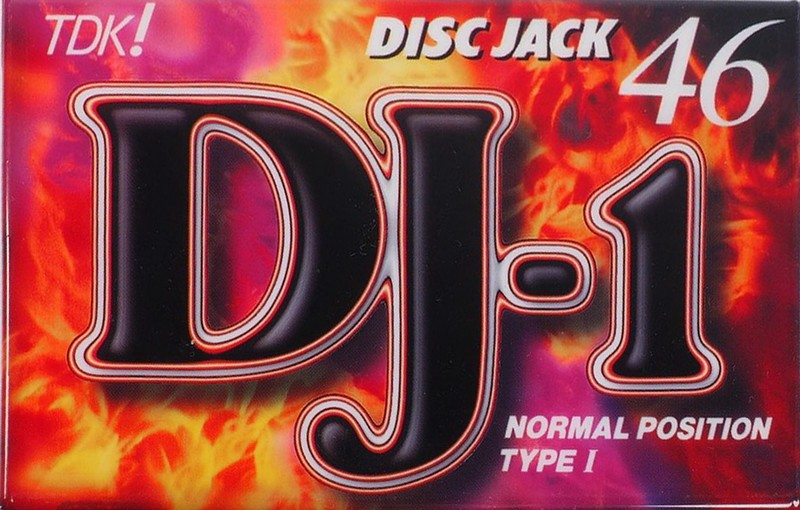 Compact Cassette TDK DJ1 Disc Jack 46 "DJ1-46N" Type I Normal 1996 Japan