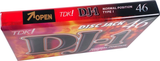 Compact Cassette TDK DJ1 Disc Jack 46 "DJ1-46N" Type I Normal 1996 Japan