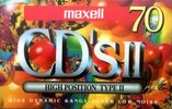 Compact Cassette Maxell CD`s II / CD`s 2 70 "CDS2-70G" Type II Chrome 1994 Japan