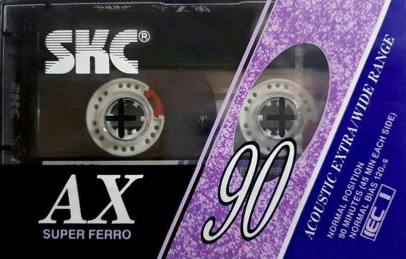 Compact Cassette: Sunkyong Magnetic Limited (SKM) SKC - AX 90