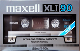 Compact Cassette Maxell XLI 90 Type I Normal 1984 USA