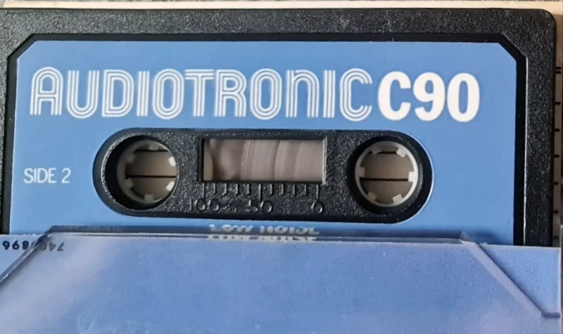 Compact Cassette Audiotronic 90 Type I Normal Mexico