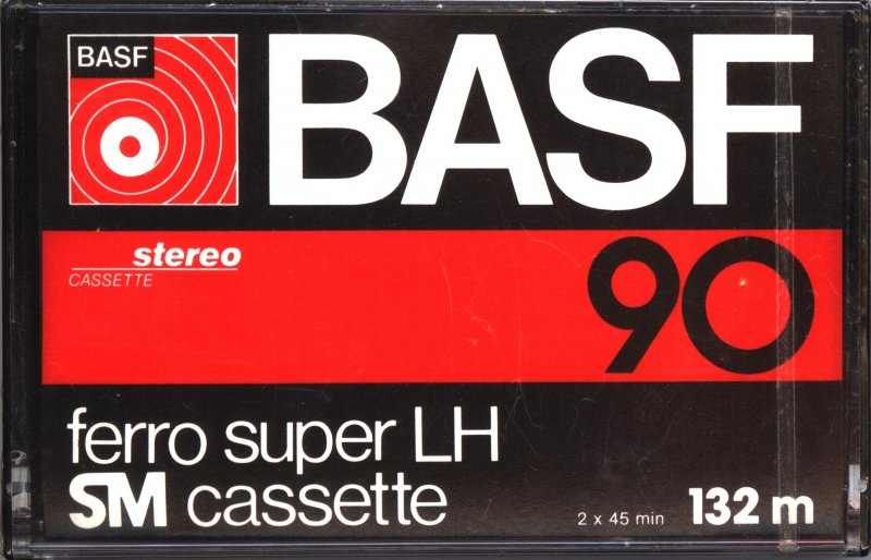 Compact Cassette: BASF  - Ferro Super LH 90