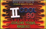 Compact Cassette ICE COOL 90 "Red" Type II Chrome 1996 USA