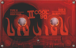 Compact Cassette ICE COOL 90 "Red" Type II Chrome 1996 USA