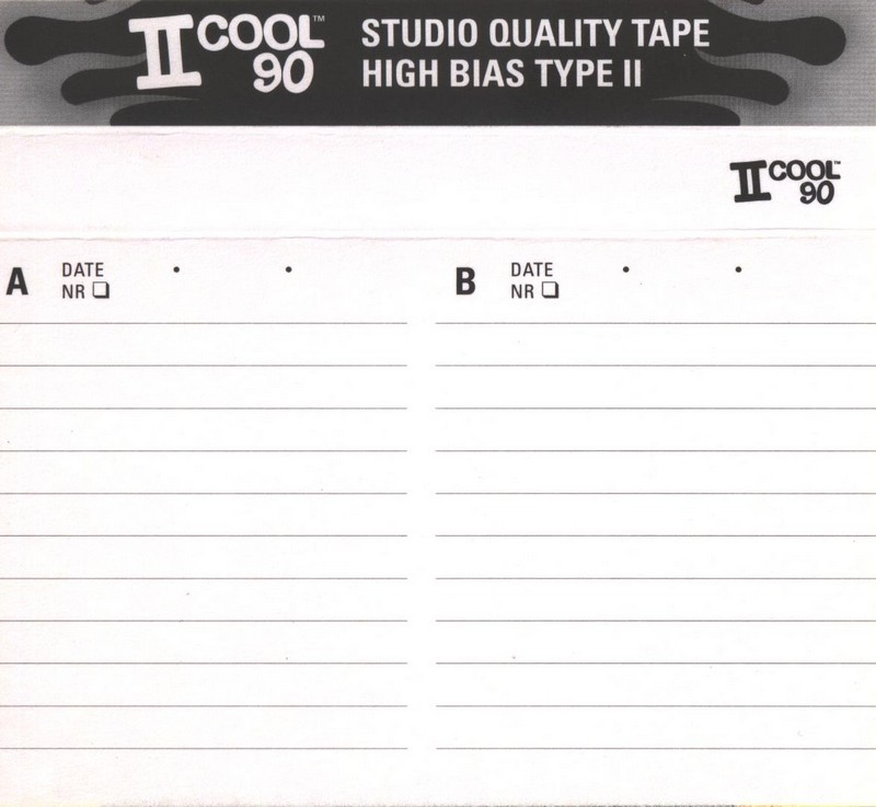 Compact Cassette:  Cool -  90