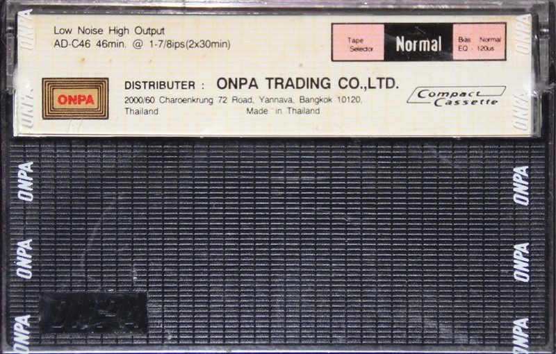 Compact Cassette:  ONPA - AD 46