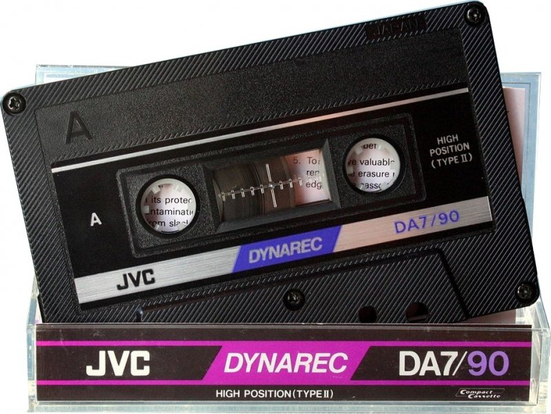 Compact Cassette:  JVC - DA7 90