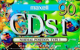 Compact Cassette Maxell CD`s I / CD`s 1 90 "CDS1-90G" Type I Normal 1994 Japan