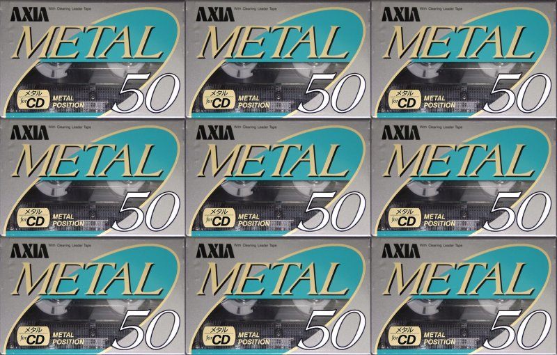 Compact Cassette: FUJI AXIA - Metal 50