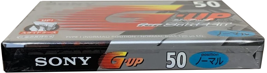 Compact Cassette Sony G-UP 50 "C-50GUP1" Type I Normal 1997 Japan