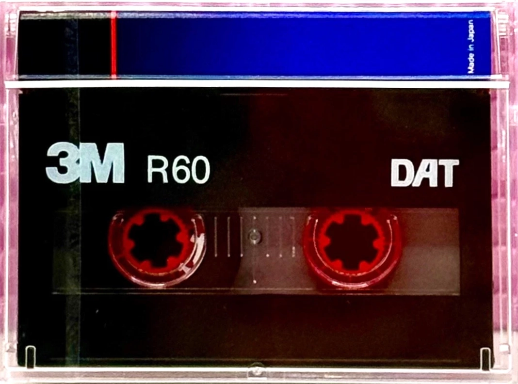 Digital Audio Tape 3M 60 Type IV Metal 1988 North America