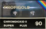 Compact Cassette Profigold Super plus 90 "S +" Type II Chrome Europe