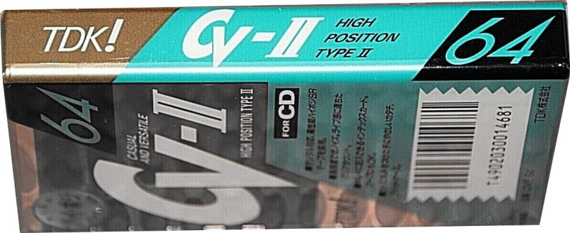 Compact Cassette: TDK  - CV-II 64