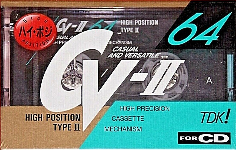 Compact Cassette: TDK  - CV-II 64