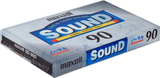 Compact Cassette Maxell Sound 90 "SD-90D" Type I Normal 1997 Japan