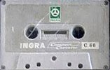 Compact Cassette Ingra 60 Type I Normal Spain