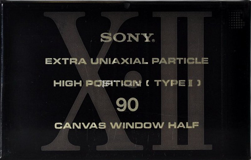 Compact Cassette: Sony  - XII 90