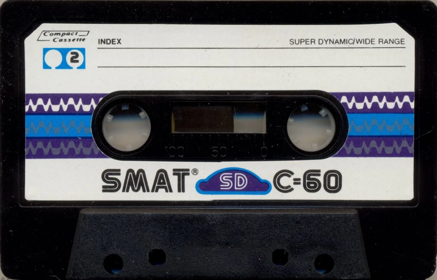 Compact Cassette Smat SD 60 Type I Normal 1975 Europe