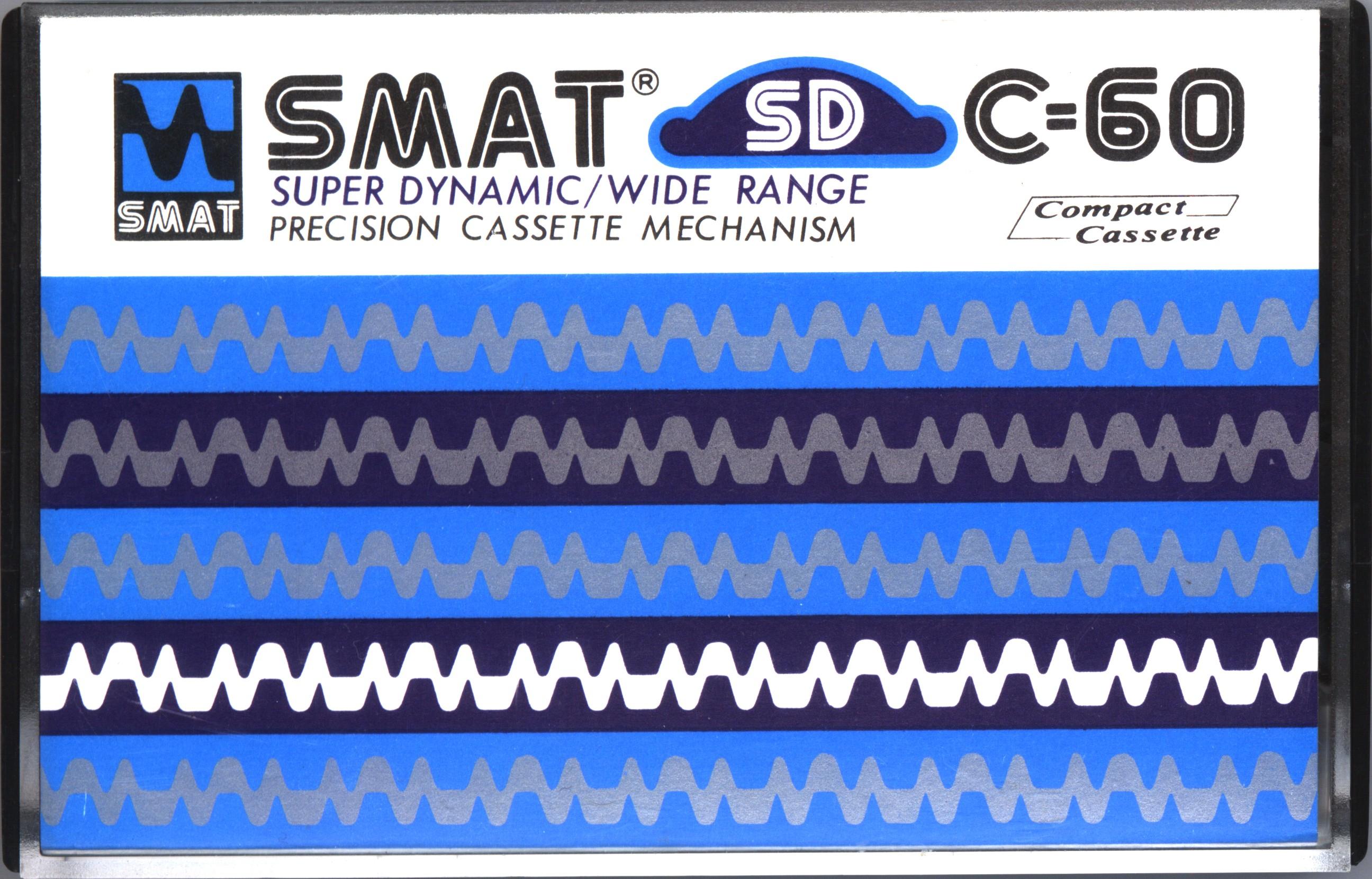 Compact Cassette Smat SD 60 Type I Normal 1975 Europe