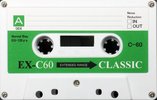 Compact Cassette Classic EX 60 Type I Normal 2025 Worldwide