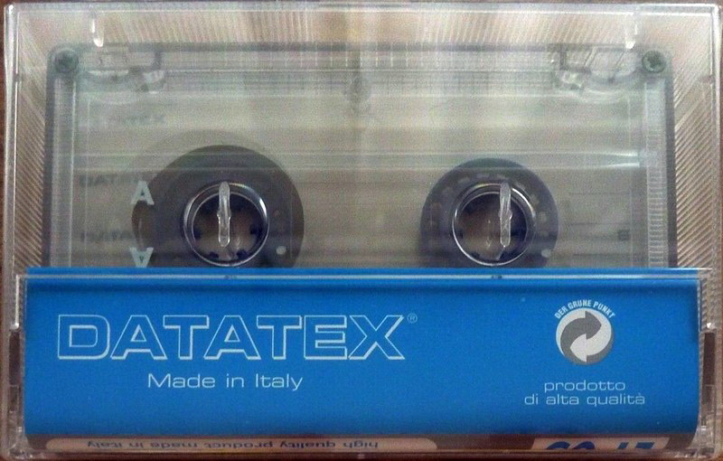Compact Cassette Datatex ET 5 Computer Cassette Italy