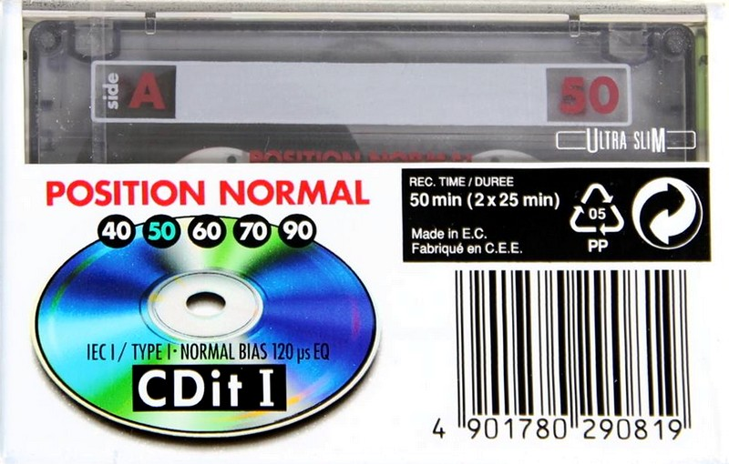 Compact Cassette: Sony  - CDit I 50