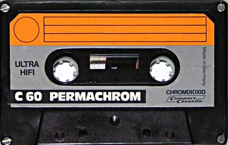 Compact Cassette: Unknown Permachrom -  60