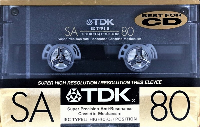 Compact Cassette: TDK  - SA 80