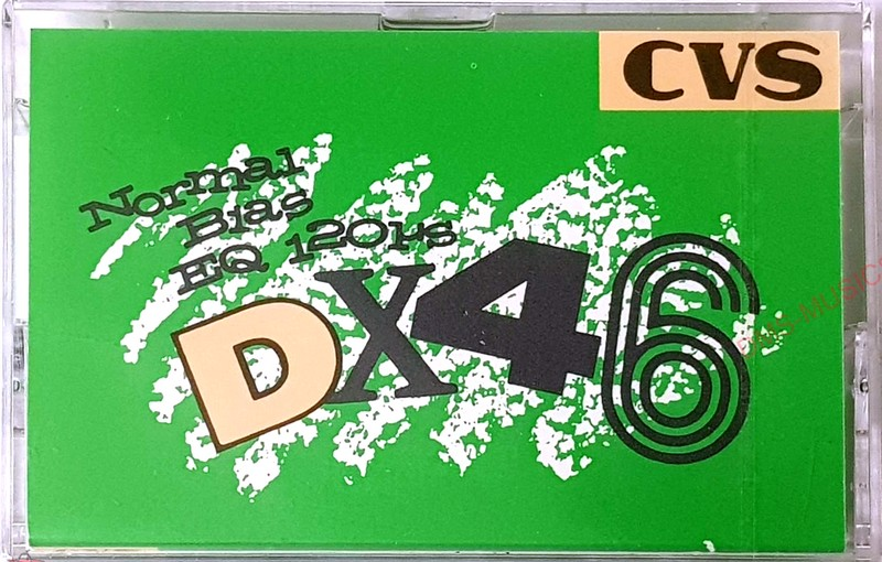 Compact Cassette CVS DX 46 Type I Normal Japan